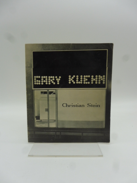 Gary Kuehn. Christian Stein, Torino. Pieghevole d'invito